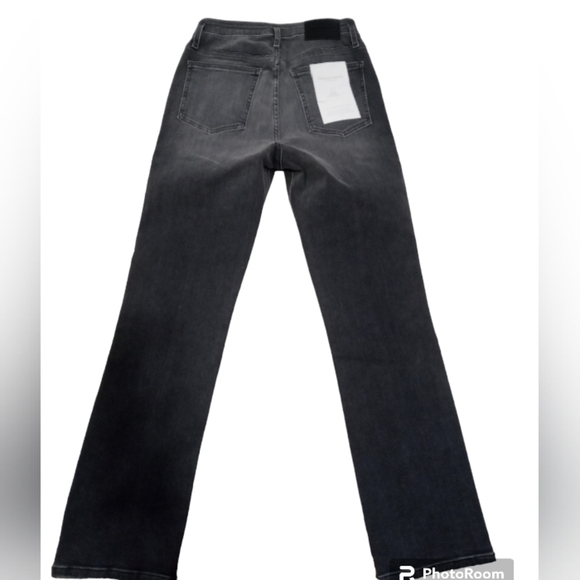 Jonathan Simkhai Vintage Noir Button Fly Skinny Leg Jean Size 27 - Picture 8 of 9